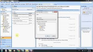 Cách Tạo Folder Trong Outlook 2010